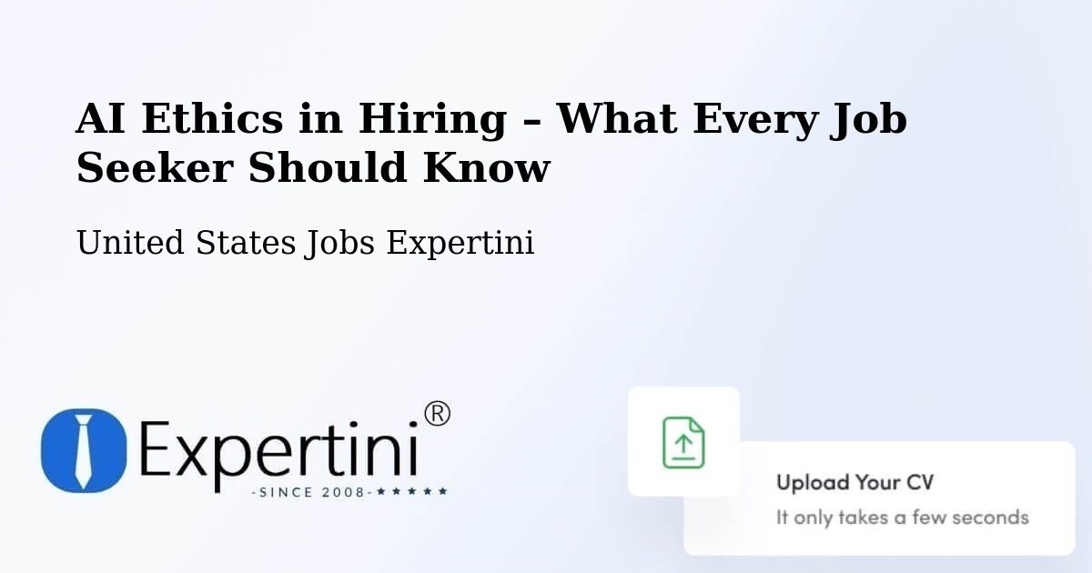 AI Ethics in Recruitment & Hiring – Gary - Gary, United States Jobs Expertini