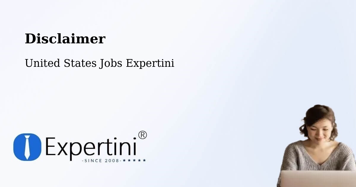Disclaimer – Gary - United States Jobs Expertini