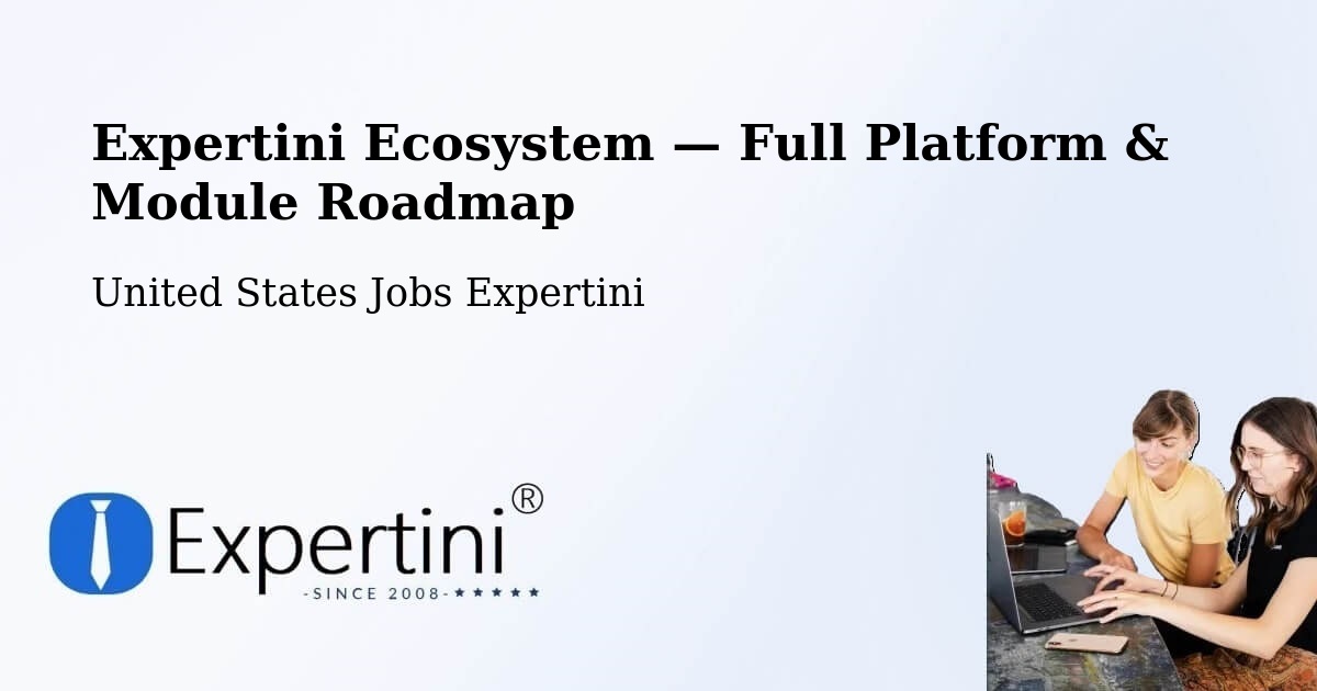Expertini Ecosystem — Full Platform & Module Roadmap – Gary
